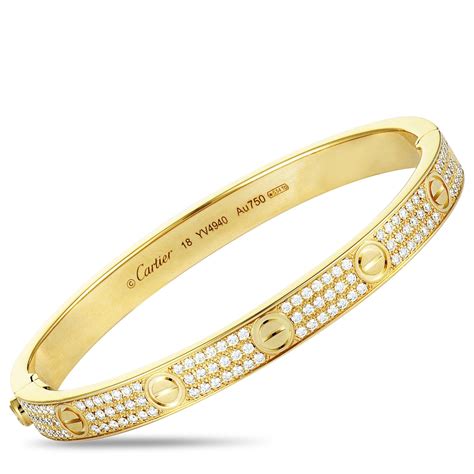 cartier bracelets gold|cartier 18k gold bracelet price.